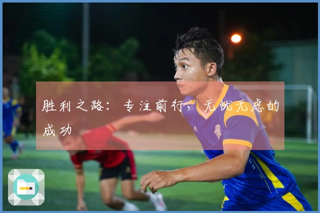 胜利之路：专注前行，无忧无虑的成功